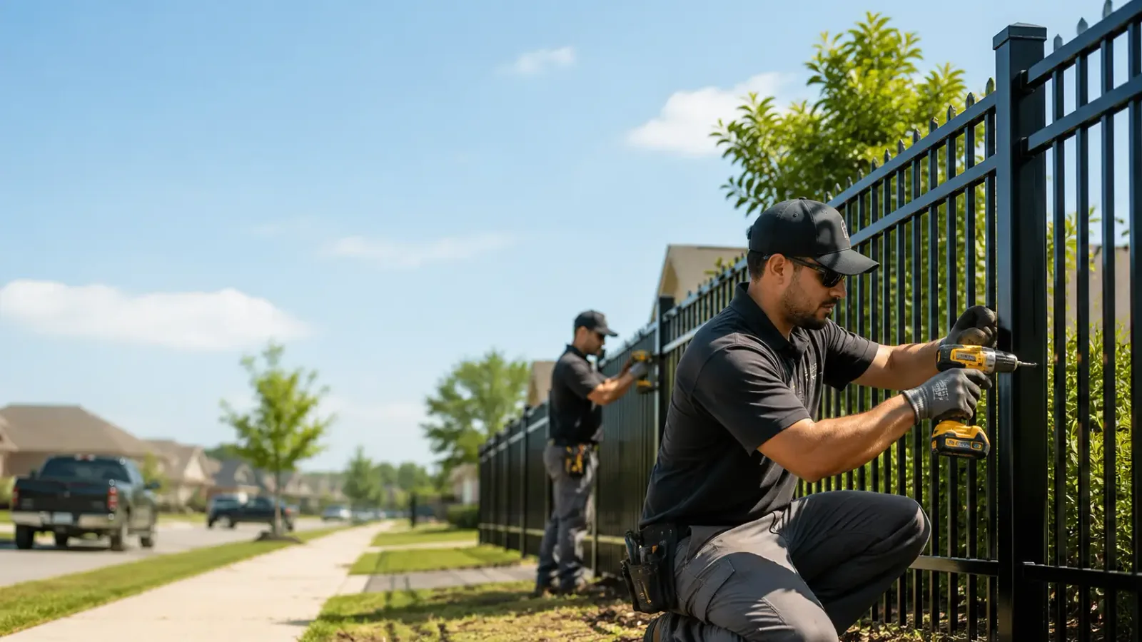 Metal Fence Installation in Pineland, SC